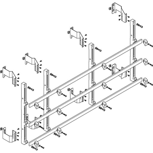 ABN - Verteilerfeld für Installationsverteiler Sammelschienen-Modul MFSC55963 flach 5FB/5RE