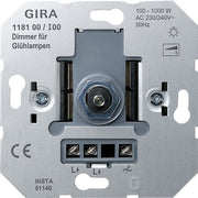 Gira - Dimmer Dimmer-Einsatz 118100 100-1000W