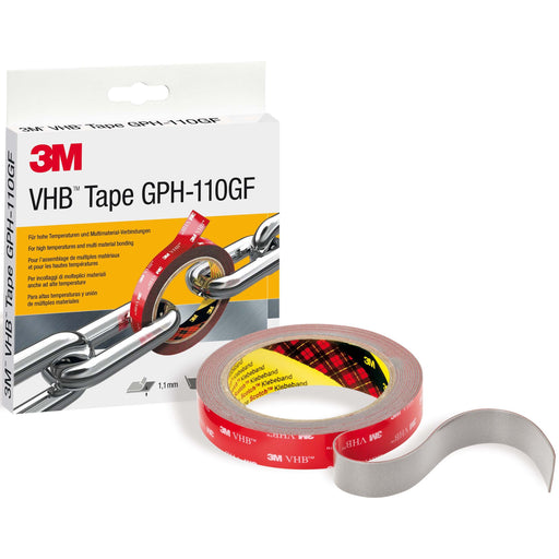 3M - Klebeband doppelseitig GPH-110GF 19mmx3mx1,1mm, gr