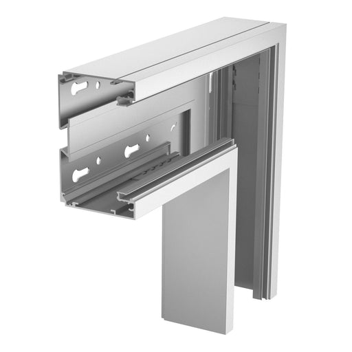 Rehau - Flachwinkel für Geräteeinbaukanal SIGNA STYLE Flachwinkel BRA FW70110a EL außen 70x110 elox