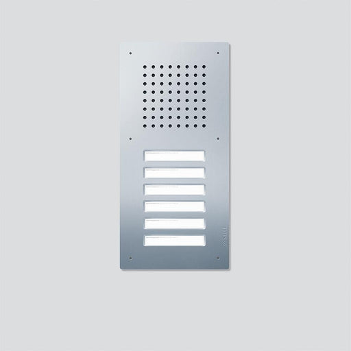 Siedle&Söhne - Türstation für Türkommunikation Audio-Türstation Classic F CL A 06 B-0 6RT, eds gebürstet