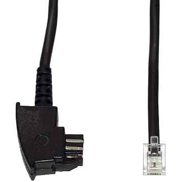 E+P Elektrik - Konfektionierte Fernmeldeleitung Telefon-Anschlusskabel T 44 6m