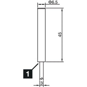 Di-soric - Induktiver Näherungsschalter Induktiver Näherungssensor INSM-6D5-B01PS-2C 1mm, bündig