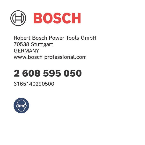 Bosch - Bohrer PRO Metal HSS-G 2608595050 Spiralbohrer 1,5 x