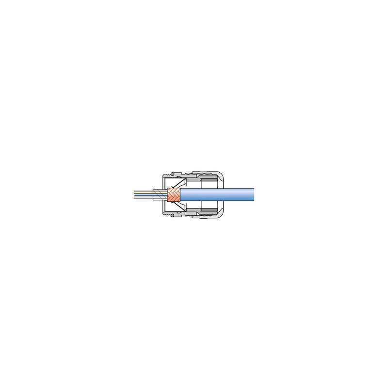 Lapp Zubehör - Kabelverschraubung SKINTOP MS-HF-M SC M50X1,5 53112536 − 5 Stück
