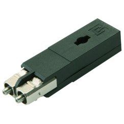Telegärtner - LWL-Steckverbinder STX LWL Steckereinsatz 100021199 2SC, PCF, Kunststoff