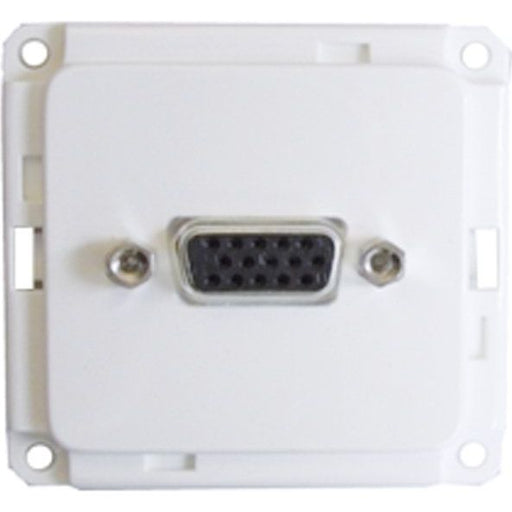 Peha - Einsatz/Abdeckung für Kommunikationstechnik Abdeckung VGA-Anschluss D 1728.02 reinweiss