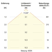 EVN Lichttechnik - Decken-/Wandleuchte LED-Anbaupanel ADR220125 dimmbar