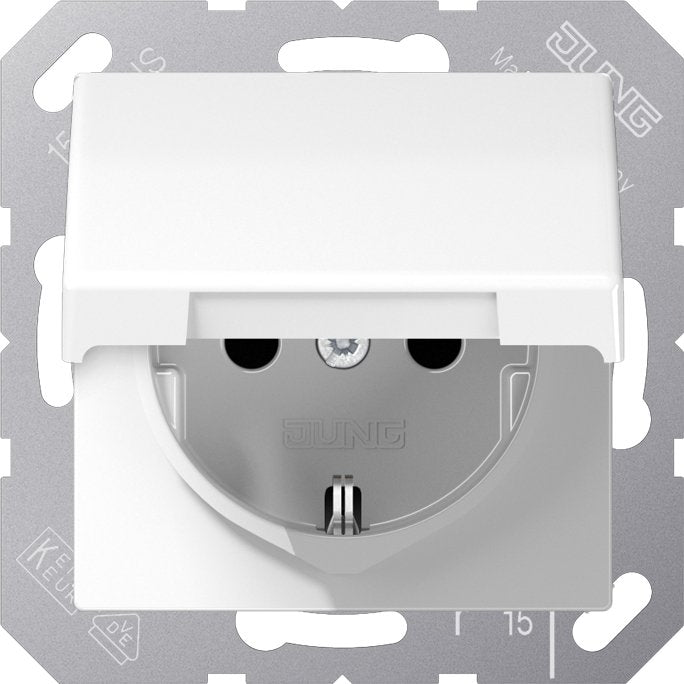 Jung - Steckdose SCHUKO-Steckdose 16A 250V AS 1520 KIKL WW m.Berührungsschutz