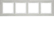 Berker - Abdeckrahmen Rahmen Eds/pows 10243609 4fach waagerecht