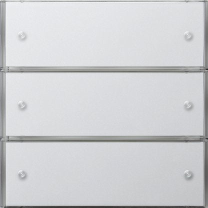 Gira - Bussystem-Tastsensor KNX Tastsensor 3 Komfort 2033112 3-fach, rws