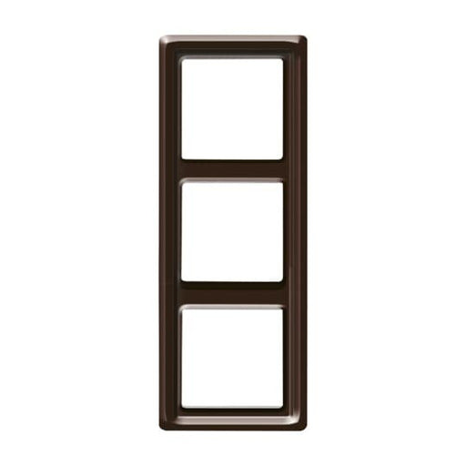 Busch-Jaeger - Abdeckrahmen Rahmen 3-fach 2103-31 braun, UP, Allwetter