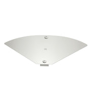 OBO Bettermann - Deckel Bogen für Kabeltragsystem Deckel variabel DFBMV 600 A2 0 bis 90°, für RBMV