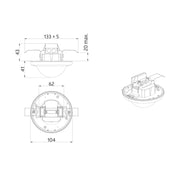 BEG Brück Electronic - Bewegungsmelder/Präsenzmelder komplett Präsenzmelder BL4-PLUS-DE