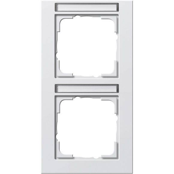 Gira - Abdeckrahmen 2f. rws 110229 senkrecht,bruchsi
