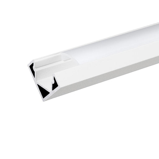 Nobile - Zubehör/Ersatzteile für Lichtschlauch/-band Alu Eck-Profil 2m 5011146812 Abdeckung opal − 1 Stück