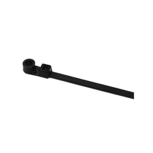 HellermannTyton - Kabelbinder Befestigungsbinder T30MR PA66 BK 100 160x3,5 schwarz − 100 Stück