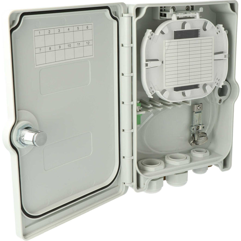 Kaiser - Patchpanel LWL Kompakt Gebäudeverteiler AT29231 − 10 Stück