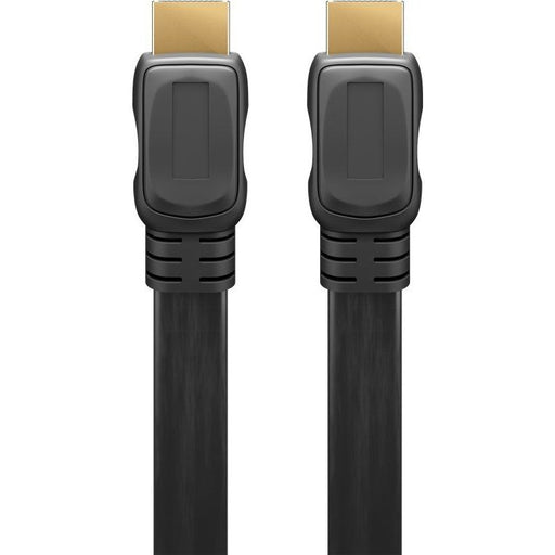 Goobay - Konfektioniertes A/V-Kabel High-Speed-HDMI-Flachkabel 61278 Ethernet,4K,60Hz