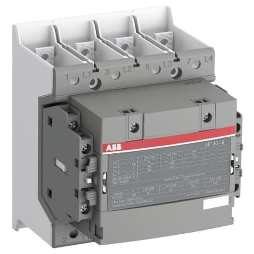 ABB Stotz S&J - Leistungsschütz zum Schalten von Wechselstrom Schütz AF140-40-22B-14 250-500VAC50/60Hz/DC