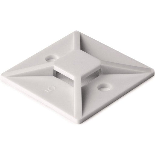 HellermannTyton - Befestigungssockel und -element für Kabelbinder Befestigungssockel MB3A − 100 Stück