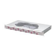 Metz Connect - Patchpanel LWL Patchfeld splice 1504577512-F 12xLC-D OM4 − 1 Stück
