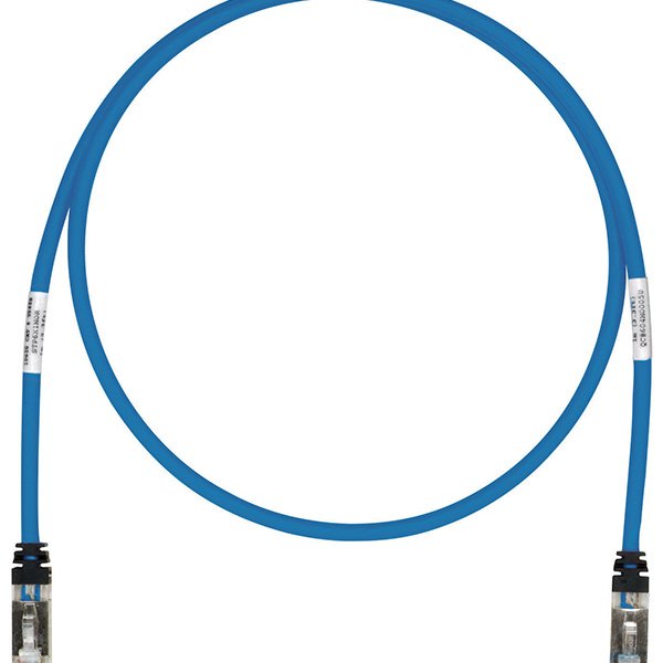 Panduit - Patchkabel Kupfer Patchkabel Kat.6A STP6X10MBU S/FTP, 10m, bl − 10 Stück