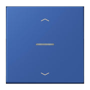 Jung - Abdeckung/Bedienelement für Installationsschalterprogramme Wippe mit Lichtleiter LC 101 KO5P 253 bleu outremer 59