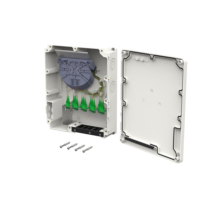 Metz Connect - Patchpanel LWL OpDAT MV 9xLC-D APC OS2 15036C97609-B splice IP65