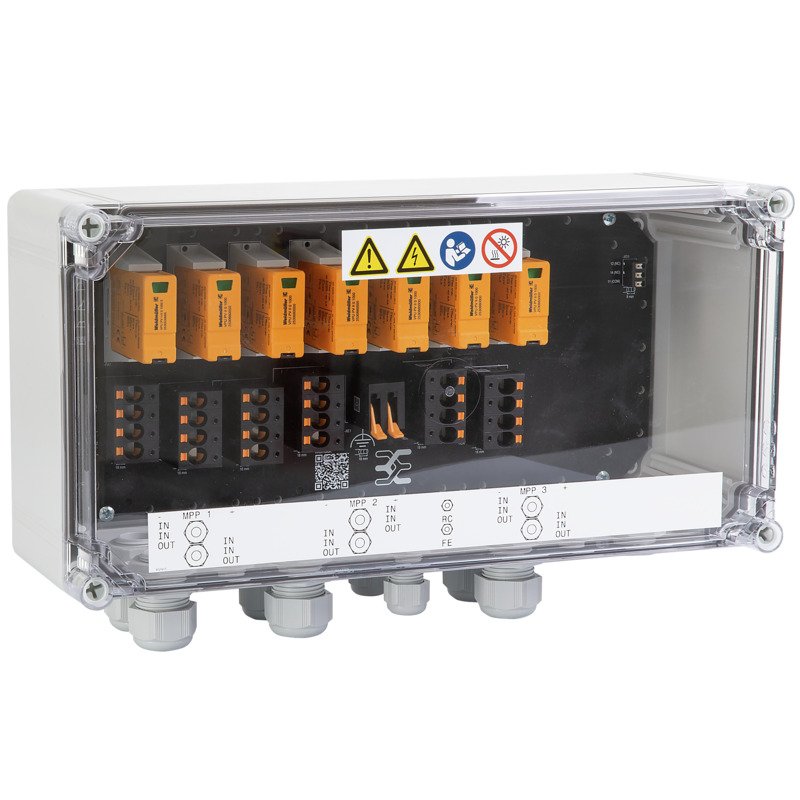 Weidmüller - Photovoltaik-DC-Stringbox Generatoranschlusskasten PVN DC 2I#2975540000