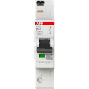 ABB Stotz S&J - Leitungsschutzschalter Sicherungsautomat SX201-B20 6kA, 20A, 1P