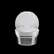 Busch-Jaeger - Bewegungsmelder/Präsenzmelder komplett Busch-Wächter Pro 280° 6251/28-133-WL Wireless Alusilber