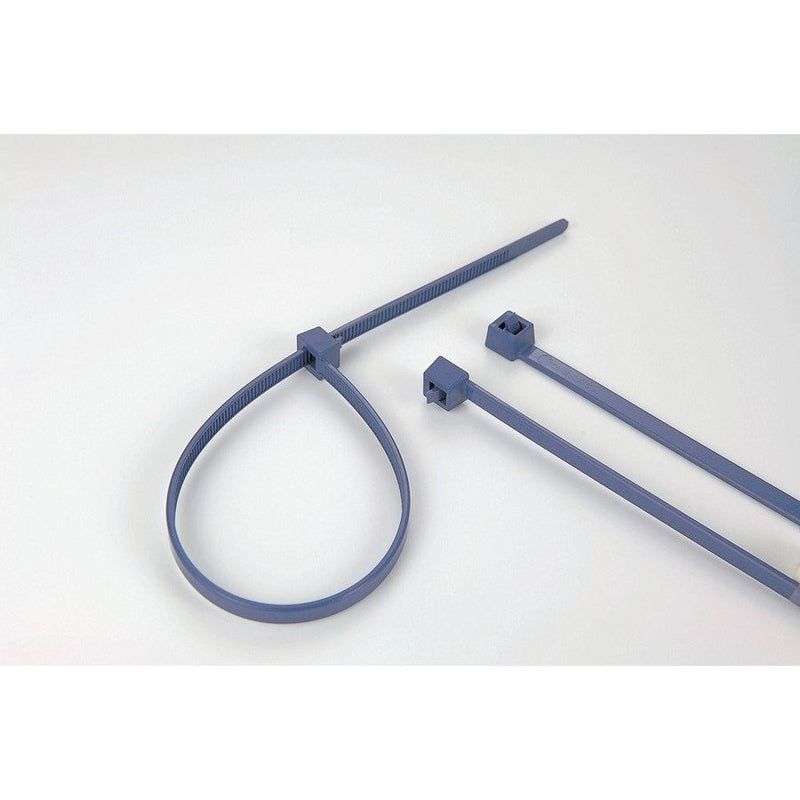 HellermannTyton - Kabelbinder MCTRELK2M-PA66MD-BU Innenverz. 250x4,6 − 100 Stück
