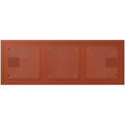 Jung - Abdeckrahmen Rahmen 3-fach LCZ 983 BF 232 locre rouge