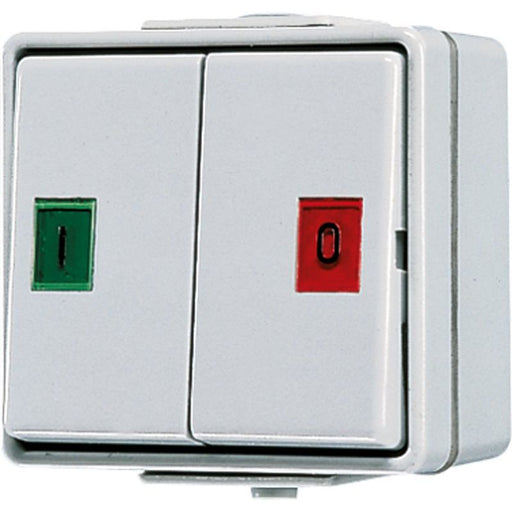 Jung - Taster Doppel-Taster 10AX 250V 639 W 2 Wechsler