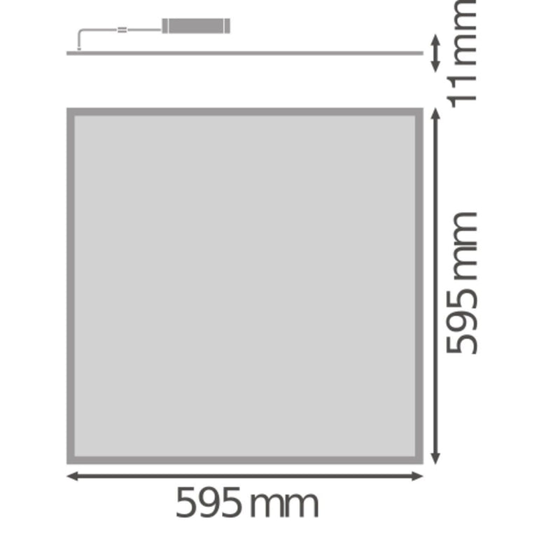 Ledvance - Decken-/Wandleuchte LED-Panel M600 BIO.HCLPL600S40WTWD. HCL, TW, DALI