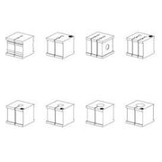 Telegärtner - Kabelverschraubung Dichteinsatz 100001315 für M25, 2x d 2 mm