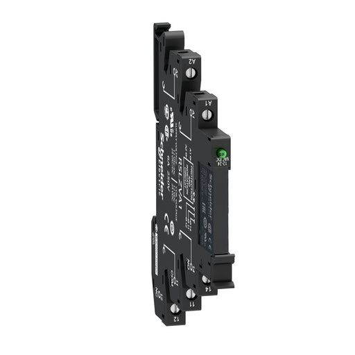 Schneider Electric - Schaltrelais Schmales Interface-Relais RSL1PVFU RSL im Sockel, 1 W − 10 Stück