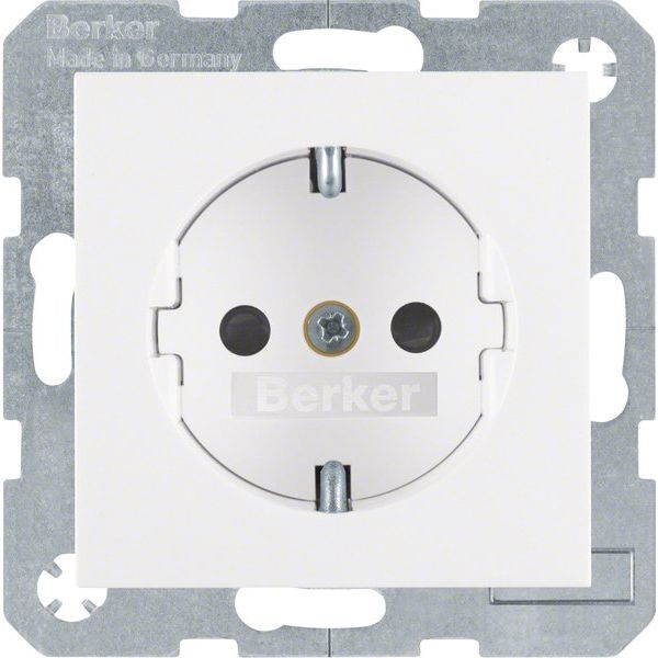 Berker - Steckdose Schuko-Steckdose pws matt 47231909
