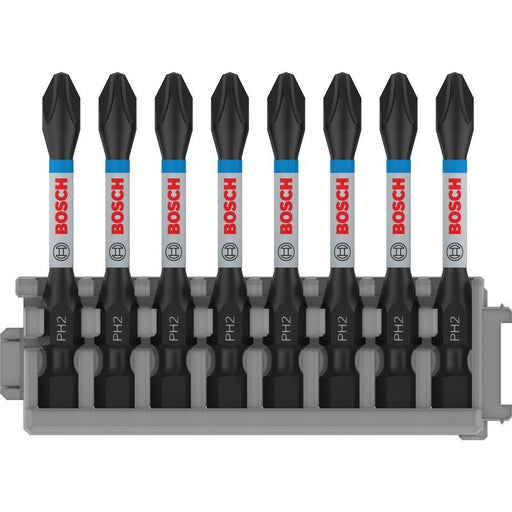 Bosch - Bit-Set PRO Phillips Impact Bit, 2608522330 PH2, 55 mm, 8-tlg