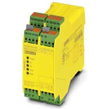 Phoenix Contact - Gerät zur Überwachung von sicherheitsgerichteten Stromkreisen Not-Aus-Relais PSRSPP-24DC #2981509