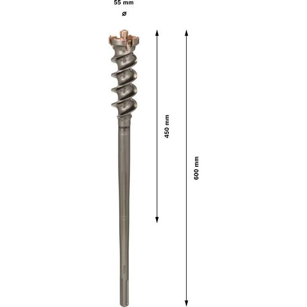 Bosch - Bohrer PRO SDS max-9 Break 1618596457 Through Bohrer 55 x