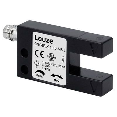 Leuze - Gabellichtschranke Gabel-Lichtschranke GS04B/P.1-10-M8.3