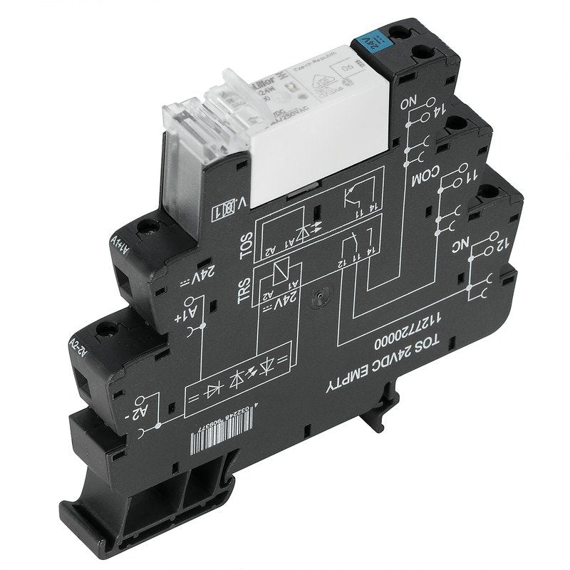 Weidmüller - Schaltrelais Relaiskoppler TRS 24VDC 1CO 16A 24V DC+/-20% 16A − 10 Stück