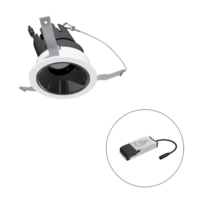 EVN Lichttechnik - Downlight/Strahler/Flutlicht LED-Einbauleuchte modular F01R09AM0627L38P Konfigurationstype