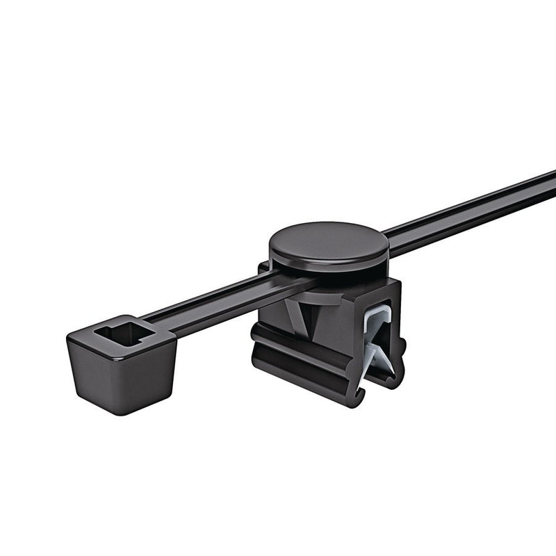 HellermannTyton - Kabelbinder Befestigungsbinder 156-01601 Edgeclip CBTO50R HS − 500 Stück