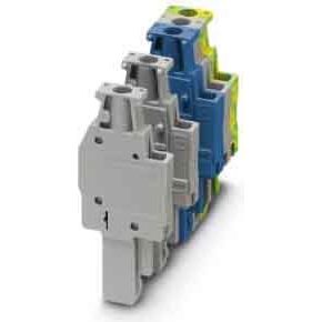 Phoenix Contact - Reihenklemmen-Steckadapter COMBI-Stecker UPBV 2,5/ 1-L GNYE − 50 Stück