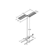 Brumberg Leuchten - Stehleuchte LED-Stehleuchte 77432694ST 4000K, dim