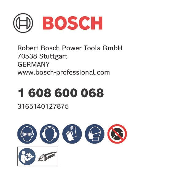 Bosch - Trenn-/Schleifscheibe PRO Metal Schleifscheibe, 1608600068 125 x 26 x 20 mm K20