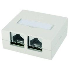 Telegärtner - Kommunikationsanschlussdose Kupfer Anschlussdose rws 100022997 VAD8/8 Comp-S,gesch